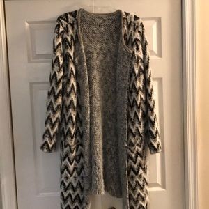 Plus size long sweater